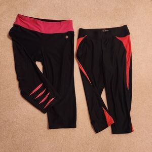 2 Capri Workout Leggings